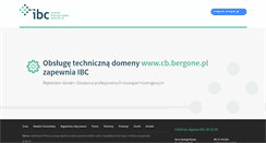 Desktop Screenshot of cb.bergone.pl